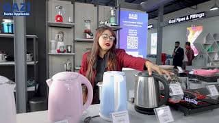Thumbnail for DITF 2023 | Gazi Group Pavilion 2 | Introducing Gazi Smiss Electric kettle, Induction & Infrared